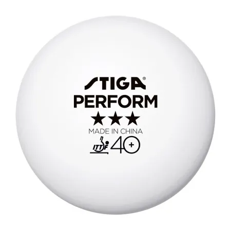 Мяч для наст. тенниса Stiga Perform 3***, 40+, 1113-2110-06, пластик, ITTF Appr., уп.6 шт, бел за 2&nbsp;121.60 ₽ купить в Чите
