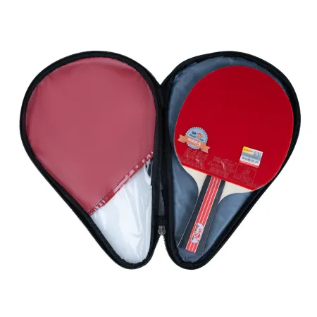 Ракетка для н/т DOUBLE FISH 2D-C, для любителей, накладка 1,8 мм, конич. ручка + чехол за 999.60 ₽ купить в Чите