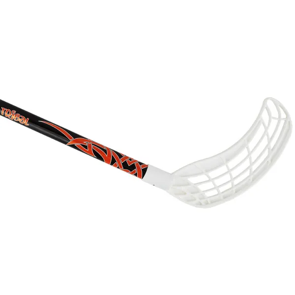 Клюшка для флорбола RealStick Tribal Jr, MR-KF-TR85-WH, 85см,прямой крюк,пластик,черн-бел-оранж за 2&nbsp;237.20 ₽ в Чите