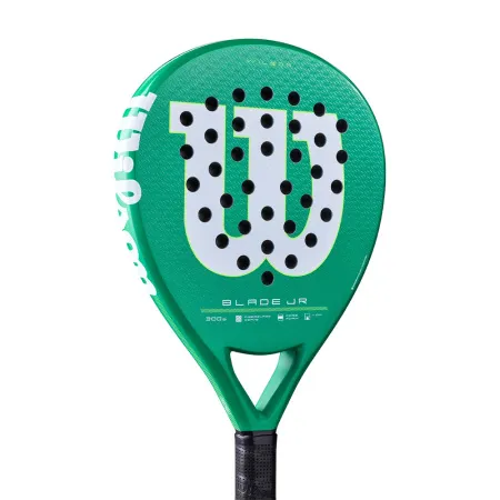 Ракетка для падела WILSON Blade Jr  V4 Padel, WR213811U0, для начин-х, стекловолокно, зеленый за 14&nbsp;934.50 ₽ купить в Чите