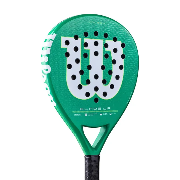 Ракетка для падела WILSON Blade Jr  V4 Padel, WR213811U0, для начин-х, стекловолокно, зеленый за 14&nbsp;934.50 ₽ в Чите