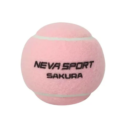 Мяч для падела NS Sakura, UAA2, уп.3 шт, сукно, нат.резина, розовый за 824.50 ₽ купить в Чите