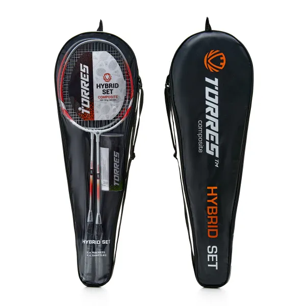 Набор для бадм. TORRES Hybrid Set, BD23505 для начинающ,стал. стерж, алюм. обод, со струнами, оранж за 1&nbsp;858.10 ₽ в Чите