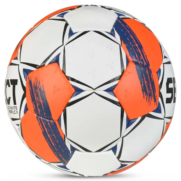 Мяч ганд. SELECT Ultimate Replica v25, 3572858745, р.3(Senior), ПУ,руч.сш, бел-оранж-т.син за 5&nbsp;373.70 ₽ в Чите