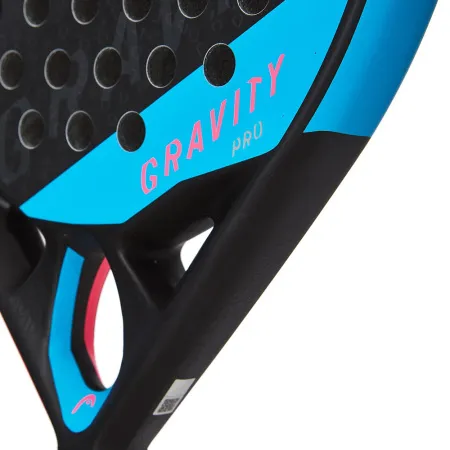 Ракетка для падела HEAD Gravity Pro 2022, 228162,для продв.игр., карбон, стекловолокно,черн-сине-роз за 16&nbsp;138.10 ₽ купить в Чите