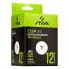 Мяч для наст. тенниса Stiga Cup ABS, 1110-2510-12, диам.40+мм, пластик, упак. 12 шт, белый за 1&nbsp;774.80 ₽ купить в Чите