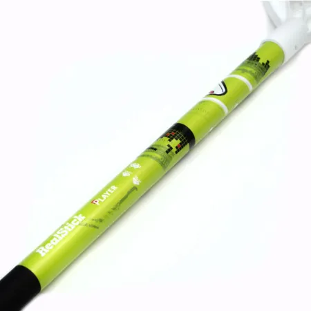Клюшка для флорбола RealStick Player, MR-KF-Pl95, 95см, прямой крюк, композит, черно-салатовый за 3&nbsp;605.70 ₽ купить в Чите