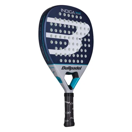 Ракетка для падела BULLPADEL Indiga Power 26, 494416, для начинающих, стекловолокно, темносине-серый за 14&nbsp;672.70 ₽ купить в Чите