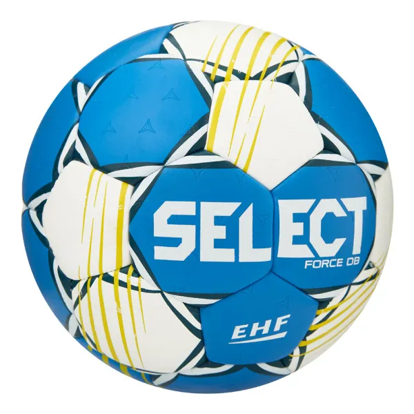 Мяч ганд. SELECT HB FORCE DB V25, 1622858205, Senior (р.3), EHF Appr,ПУ, гибр.сш., сине-белый за 8&nbsp;438.80 ₽ в Чите