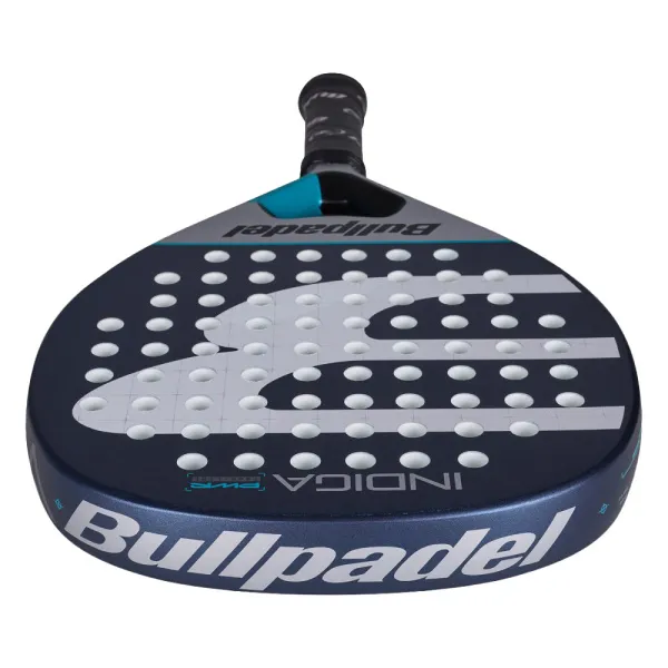Ракетка для падела BULLPADEL Indiga Power 26, 494416, для начинающих, стекловолокно, темносине-серый за 14&nbsp;672.70 ₽ в Чите