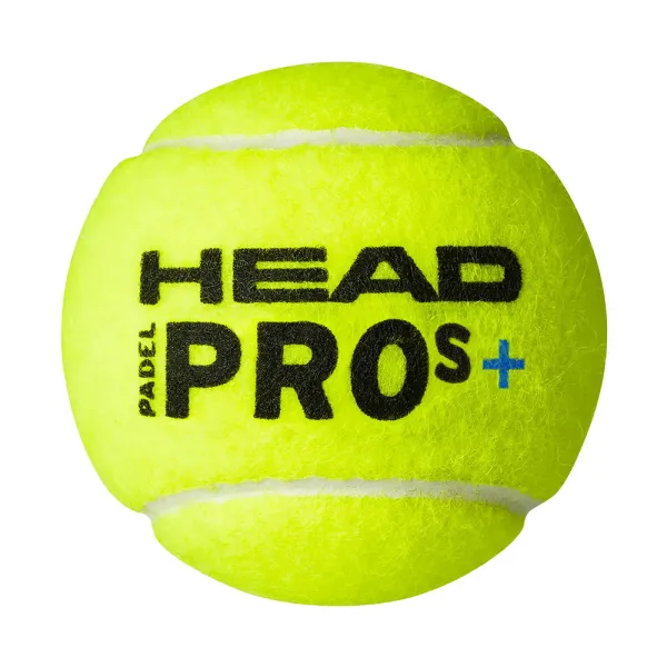 Мяч для падела HEAD Padel Pro S+, 540303, уп.3 шт, FIP Approved, войлок,нат.резина,желтый за 933.30 ₽ в Чите