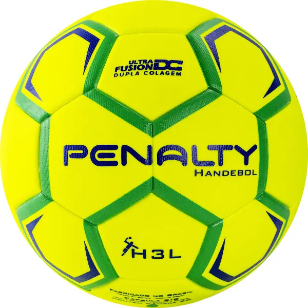 Мяч ганд. PENALTY HANDEBOL H3L ULTRA FUSION X, 5203632600-U, р.3, PU, термосшивка, жел за 3&nbsp;187.50 ₽ в Чите