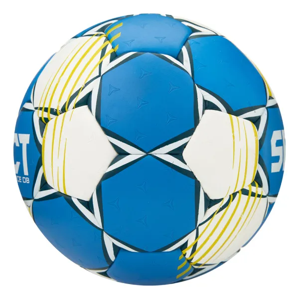 Мяч ганд. SELECT HB FORCE DB V25, 1622858205, Senior (р.3), EHF Appr,ПУ, гибр.сш., сине-белый за 8&nbsp;438.80 ₽ в Чите