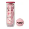 Мяч для падела NS Sakura, UAA2, уп.3 шт, сукно, нат.резина, розовый за 824.50 ₽ купить в Чите