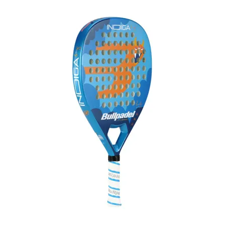 Ракетка для падела BULLPADEL Indiga Jr Boy 26, 494422, для начинающих, стекловолокно,сине-оранжевый за 10&nbsp;480.50 ₽ купить в Чите