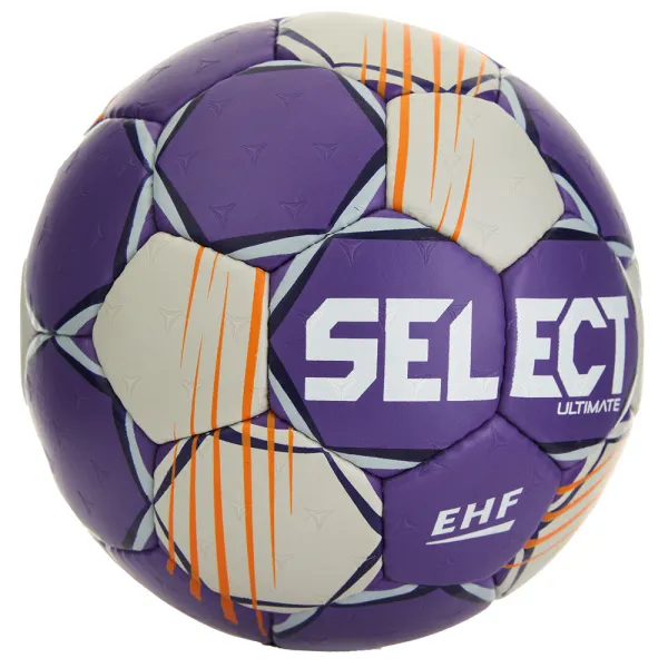 Мяч ганд. SELECT Ultimate Official EHF V24, 1612858999, Senior(р.3), EHF Appr, ПУ, руч.сш, фиол-сер за 15&nbsp;504 ₽ в Чите