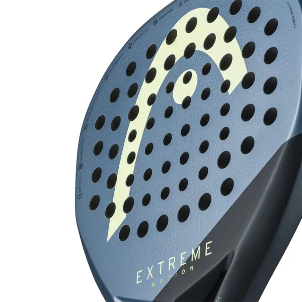 Ракетка для падела HEAD Extreme Motion, 223135, для профессионалов, углеродное волокно, темно-синий за 26&nbsp;894 ₽ в Чите