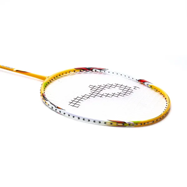 Ракетка для бадм. DOUBLE FISH JINQUE QT-1600, для продвинутых,карбон со струнами,литая,оранжевый за 2&nbsp;813.50 ₽ в Чите