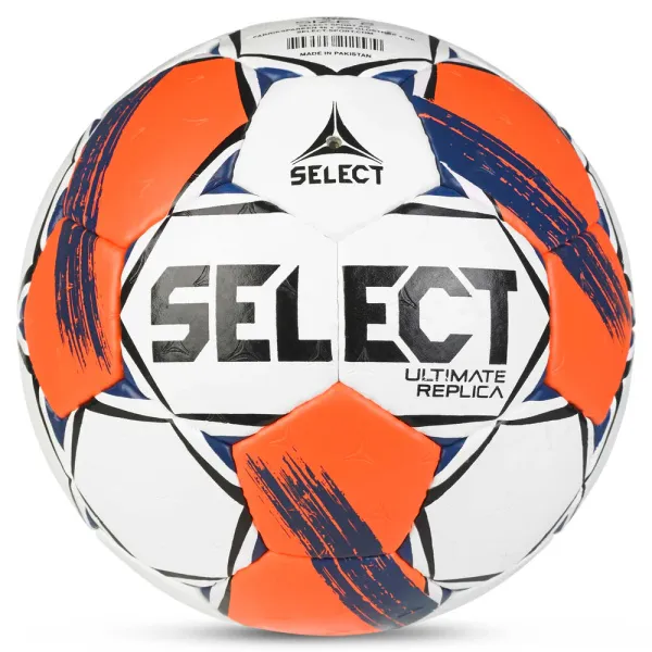Мяч ганд. SELECT Ultimate Replica v25, 3572858745, р.3(Senior), ПУ,руч.сш, бел-оранж-т.син за 5&nbsp;373.70 ₽ в Чите
