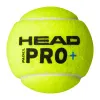 Мяч для падела HEAD Padel Pro+, 540203, уп.3 шт, FIP Approved, войлок,нат.резина,желтый за 933.30 ₽ купить в Чите