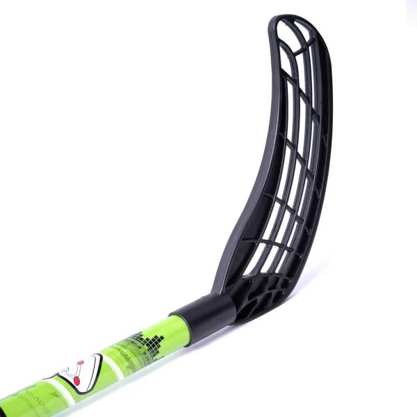 Клюшка для флорбола RealStick Player, MR-KF-Pl95, 95см, прямой крюк, композит, черно-салатовый за 3&nbsp;605.70 ₽ в Чите