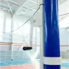 Волейбольные стойки универсальные со стаканами и механизмом натяжения троса ZAVODSPORTA за 41&nbsp;400 ₽ купить в Чите